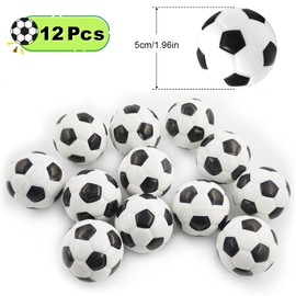 Mini Football Pack of 12, Mini Sports Balls, Foam Balls, Stress Ball Children, Softball Football, Anti-Stress Ball, Small Football, Stress Balls for Children and Adults