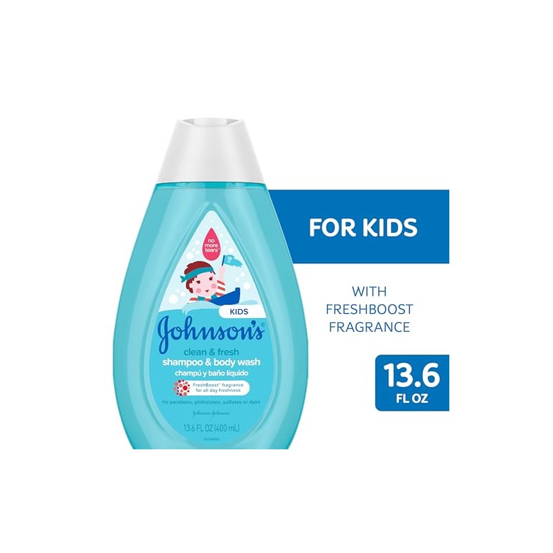 Johnson's Baby Clean & Fresh Children's Tear-free Shampoo & Body