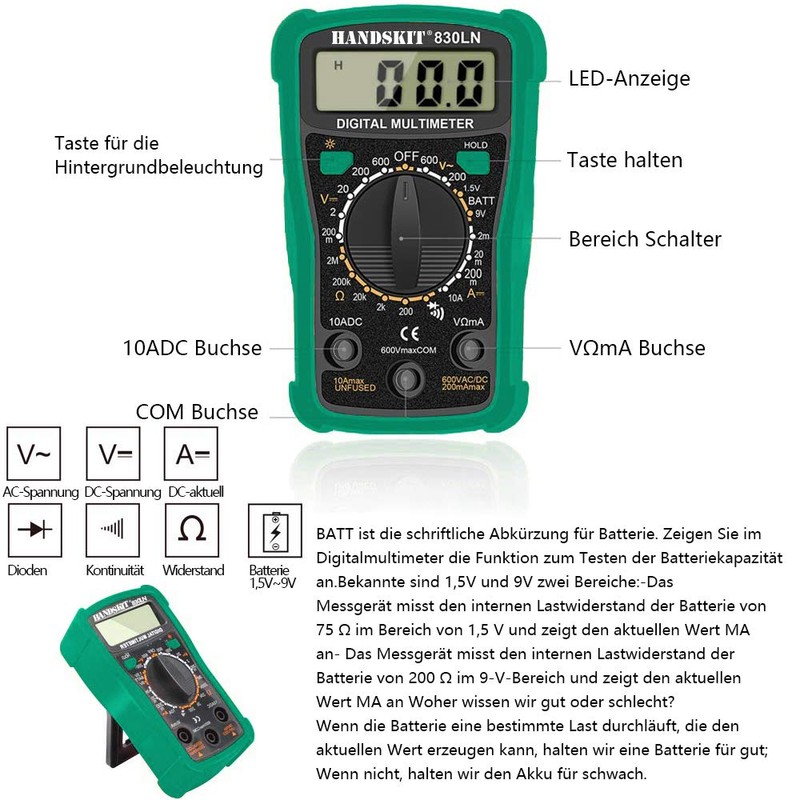 Handskit 12 in 1 Soldering Iron Set, black