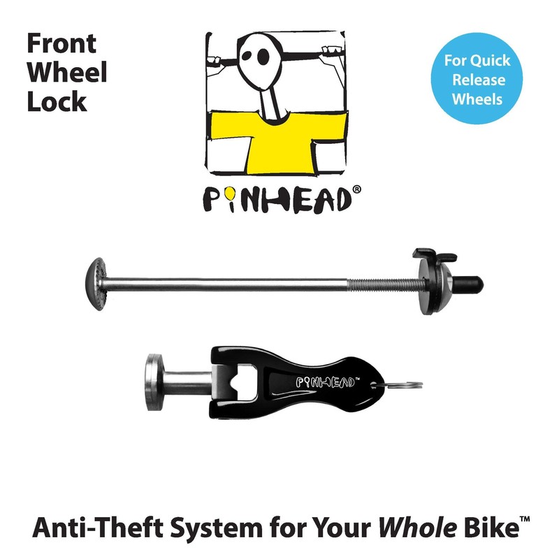 Pinhead Front Quick Release Skewer Wheel Lock