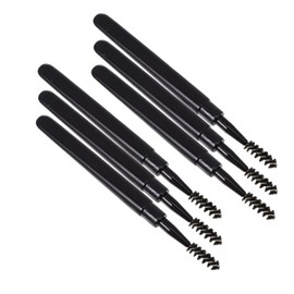 Minkissy 6pcs Eyebrow Lash Mascara Brush Set Makeup Brush Applicator Tool with Eyebrow Spoolie for Beauty
