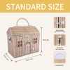 Handwoven Rattan House Storage Basket – Multi-Use Organizer with Handle