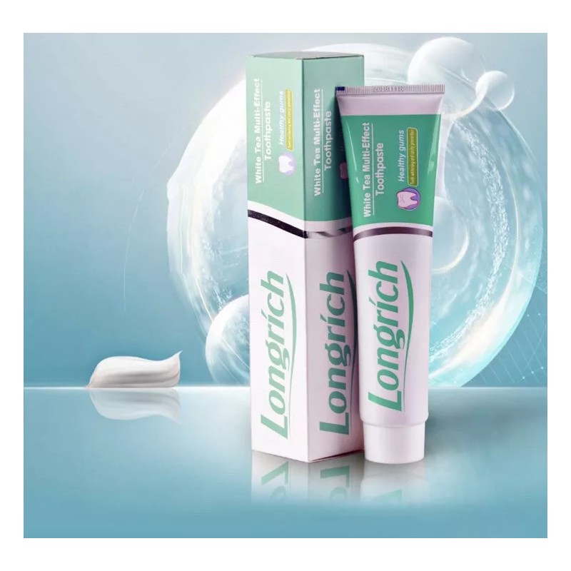 Longrich Toothpaste, White Tea Multi-Effect Toothpaste 1 Pack Jumbo Size