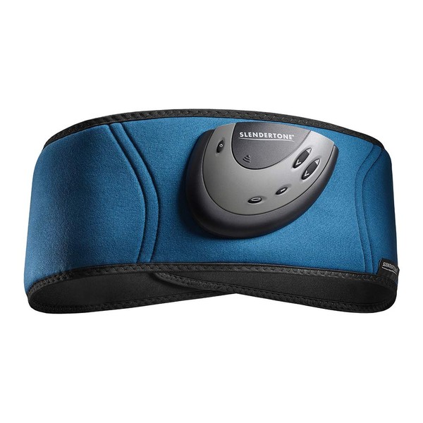 Shop Japan [Official] Slender Tone Fit Plus Blue EMS Abdominal Belt Inner Muscle Training FITPAM01