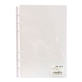 Bible Size CR-6H System Binder (System Organizer Binder) 6 Holes [S Clear] HS59