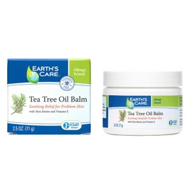 Tea Tree Oil Balm 100% Natural, 2.5 OZ by Earth's Care
