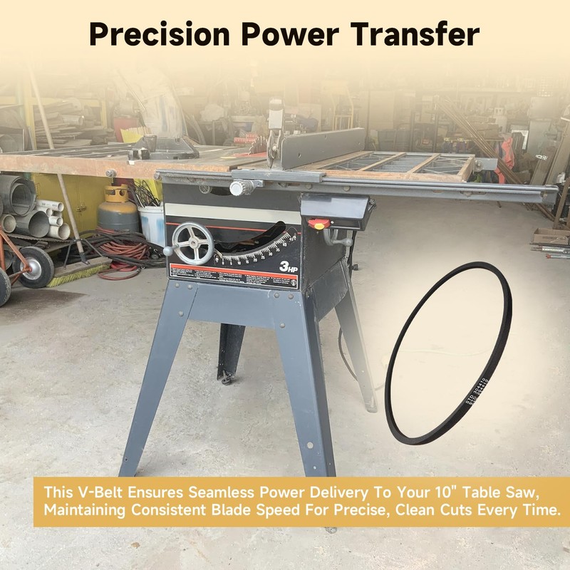 AIYOYOLIFE Upgrade V-Belt Table Saw Belt Drive Compatible with Sears