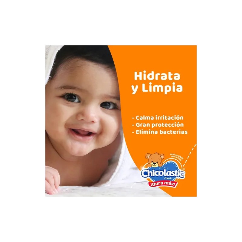 Toallas Húmedas Chicolastic Classic Paquete Con 120 Piezas