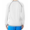 Speedo Men's UPF 50+ Easy Long Sleeve Rashguard Swim Tee,White,XX-Large