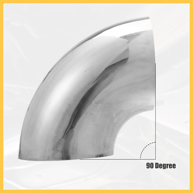 REPAIROCK 1 Pcs OD 5 Inch 90 Degree Mandrel Bend