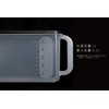 Inomata Chemical 1226 Clear Black Handy Stocker, Shallow Type, Made