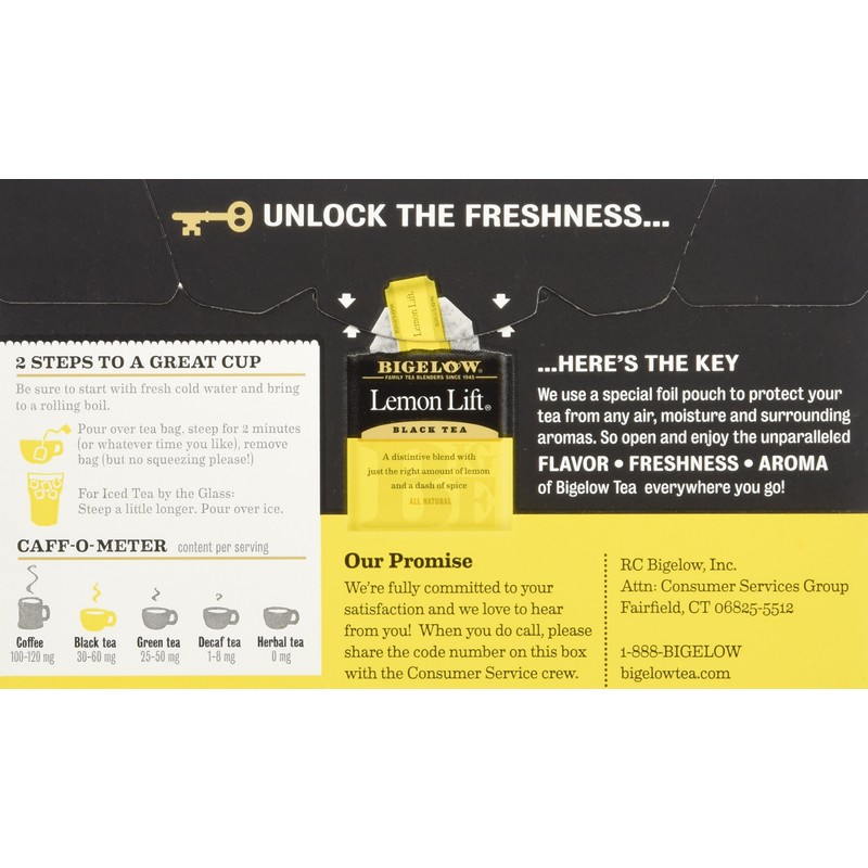 BIGELOW Lemon Lift Tea (Pack Of 3)