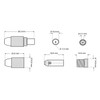Coaxial Connector TV SAT Coaxial Antenna Connector Coupling Screw Fastening