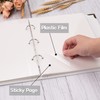 Vienrose Photo Album Self Adhesive Scrapbook Refill Pages for 12x12