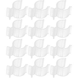 JooBsoso Dispenser Shampoo (Pack of 12) Shampoo Bottle Stopper Leak Proof Lotion Pump Bottle Pump Clip Buckle for Cosmetic Bottles Accessories Oil Shampoo Bottles (Clear)
