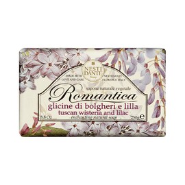 Nesti Dante Romantitica Wisteria & Lilac Soap Pack of 3 x 250 g