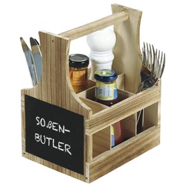 KESPER 69276 Sauce and Cutlery Carrier/Cutlery Box/Sauce Box/Sauce Butler, 16 x 20 x 26 cm (D x W x H)