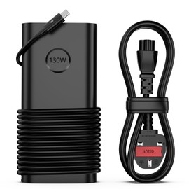 MAXPOR 130W USB C Laptop Charger for Dell XPS 15 17 9575 2in1 9500 9510 9520 9530 9710 9720 9730 Precision 5530 5750 5560 5550 5570 3551 3550; Relpacement for Dell Pro Max 14 16 MA14250 AC Adapter