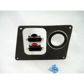 Replaces Hobart Hobart Mixer D300 Etched On Off Switch Control plate. , With Grommet