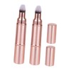 Healeved 2pcs Retractable Dual-ended Makeup Brush Cap for Foundation and