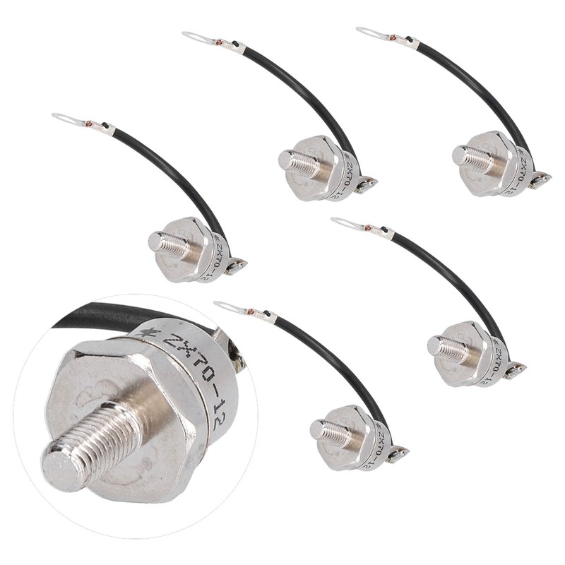5 Pcs Rectifier Diode 1200V 70A Reverse Silicon Power Rectifier