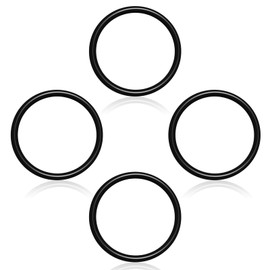 010389-45 Plunger Rubber O-Ring Compatible with 3-Tier Sink Drain,T&S Brass Twist Waste Drain Valve Rubber Stopper O-Ring(4PCS)