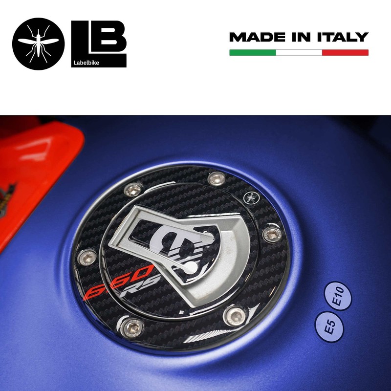 labelbike - 3D Sticker Fuel Cap Compatible with Aprilia RS