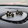 INEBIZ Car Charm Beautiful Daisy Flowers Air Vent Decorations Cute