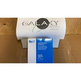 BeA 80 Series Upholstery Staples 21 Gauge 1/2" Crown 1/4" Length. 24,000 Pcs/Box. BeA 380/06 (1)
