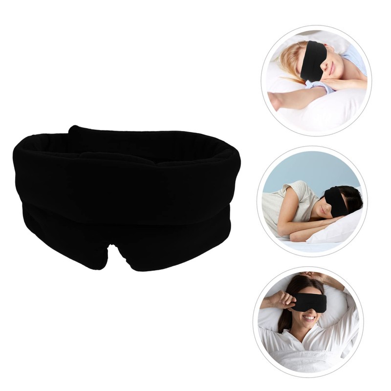 TOVINANNA 1Pc Modal Cotton Sleep Eye Mask Portable Blindfold for