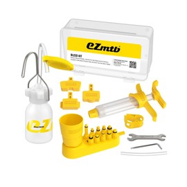 CYCEARTH Bicycle Hydraulic Discs Brake Dot Mineral Oil Bleeding Kit Tools for Shimano, SRAM, Avid, Tectro, Magura, Tekro, HS33 Series MTB Road Bike Brake Repair Tool (Standard)