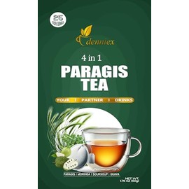 Paragis herbal tea (50 tea bags) (2 pack) with Malunggay, Guyabano & Bayabas - 50 pcs 4n1