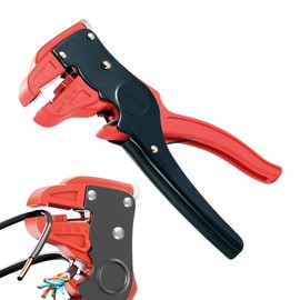 Automatic Wire Stripper and Cutting Pliers, 2 in 1 Wire Stripping Tool, Adjustable 24-10 AWG (0.2 mm² - 6 mm²), Electric Cable Stripper for Repair of Industrial and Home Electrical Devices