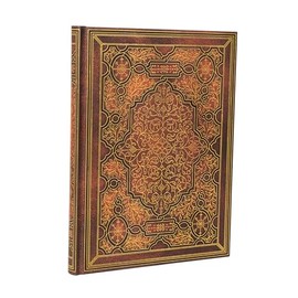 Paperblanks | Iron Horse | Pacifica | Hardcover Journal | Midi | Lined | Elastic Band | 144 Pg | 120 GSM