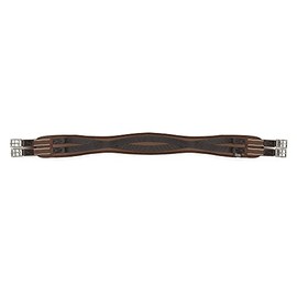 Shires Memory Foam Girth - Brown 40