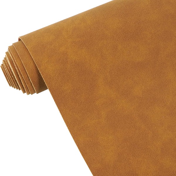 Misscrafts Faux Suede PU Leather Fabric 30x135cm Soft Synthetic Crafts