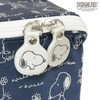 Peanuts D48172D Snoopy & Woodstock Pattern PACAPO Pouch Navy (Wa-58),