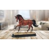 8"H Brown Walking Horse Figurine Gift Decor Ornament Home Decor Unique Gift