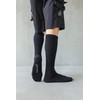 Yomandamor Men's Black Calf Socks, Set of 4, Lightweight, Breathable,