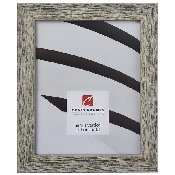 Craig Frames Gesso, Distressed Off-White Plain Wooden Picture Frame, 20