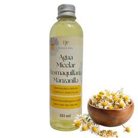 Agua Micelar Manzanilla Aloe Vera Ácido Glicólico Pantenol Todo Tipo Piel Líquido 125