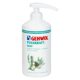 GEHWOL Fuskraft Mint Cooling Foot Balm Refreshing Foot Cream 500 ml with Dispenser
