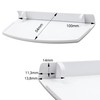 VIOKS Door Handle Flap Handle White Replacement for Beko 4244570100