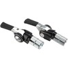 Microshift Bar End Shifter Set, 8-Speed Road, Double/Triple, Shimano Compatible,