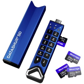 iStorage datAshur SD I Encrypted USB Flash Drive with Removable iStorage microSD Cards (Sold Separately) I Password Protected I Secure Collaboration I FIPS Compliant
