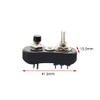 Micro Handle Switch Single Black for 0.9 inch (22.2 mm)