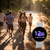 Smart Bracelet Wristband Waterproof Fitness Sleep Heart Rate Recorder (Silver