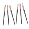BIUDECO 6pcs Makeup Brushes Set Eyeshadow Brush Kit Precision Eye