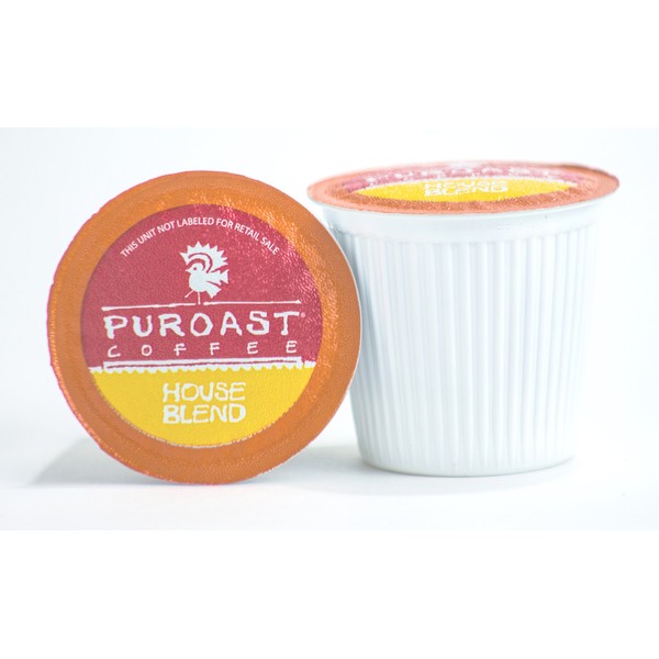 Puroast Low Acid Coffee Single-Serve Keurig K-Cup Pods, House Blend,