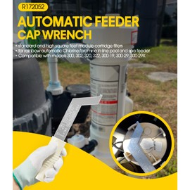 DearChan R172052 Chlorinator Cap Wrench Automatic Feeder Cap Wrench For Standard & High Sq Ft Module Cartridge Filters, For Rainbow Automatic feeders Models 300, 302, 320, 322, 300-19, 300-29, 300-29X